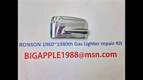 Repairs to most modern lighters that can be sent to the manufacturer for factory service. . Ronson varaflame repair manual